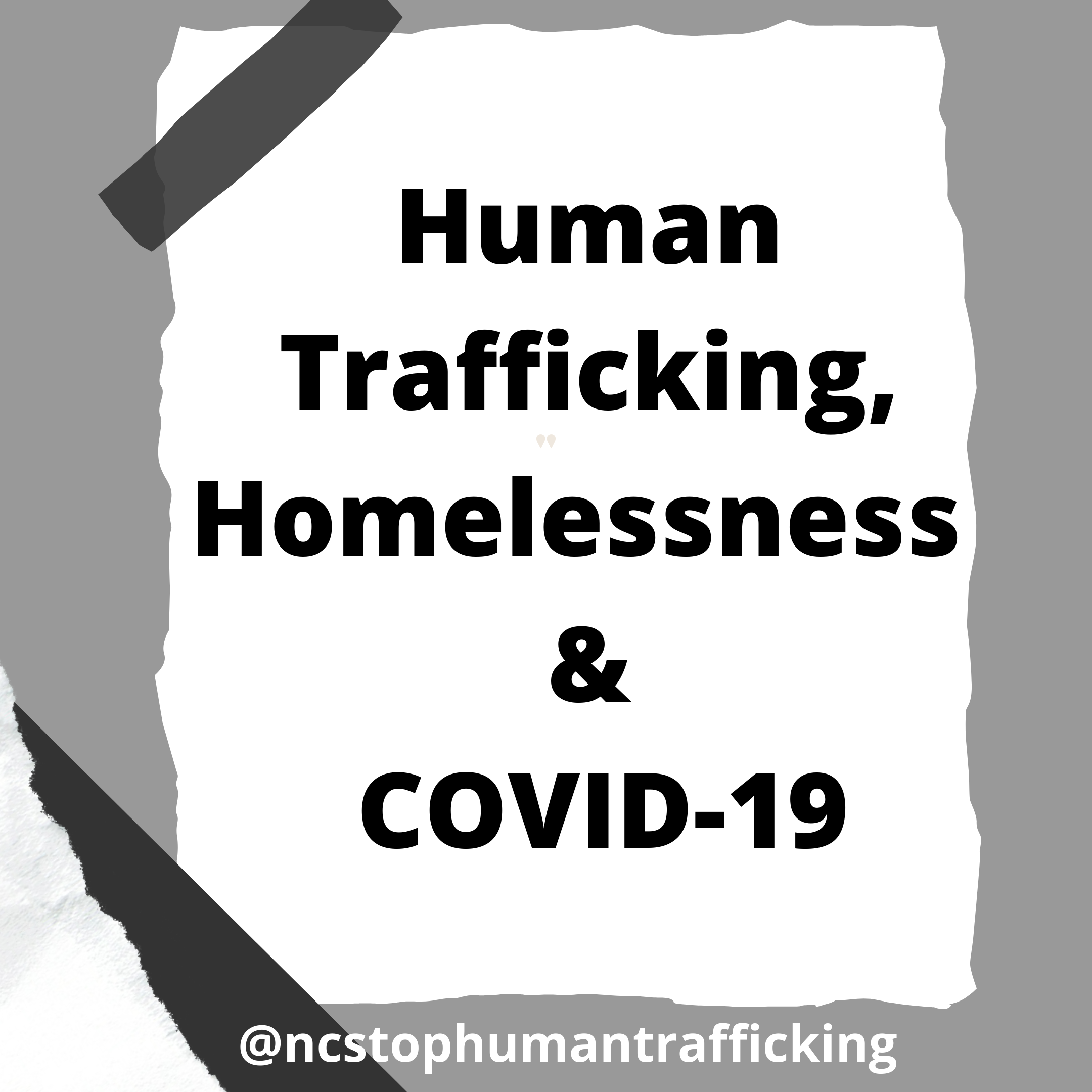 Impact of COVID-19 May Lead to More People Being Trafficked