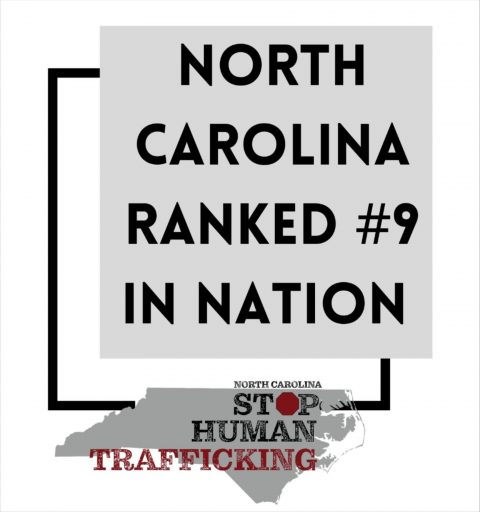 N C Ranks No 9 In U S For Human Trafficking Cases Nc Stop Human