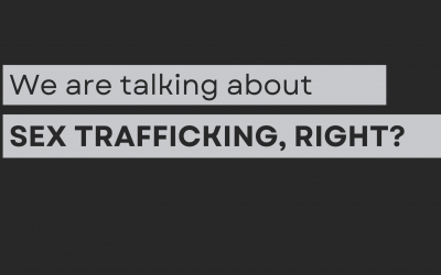 “We are Talking About Sex Trafficking, Right?”